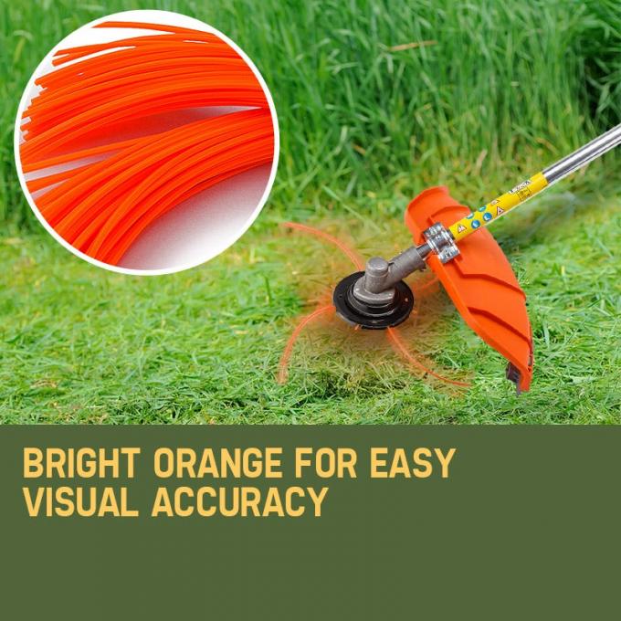 سلك تشذيب العشب المربع مقطوع مسبقًا 2.4 مم 2.7 مم 3.0 مم 3.3 مم 2