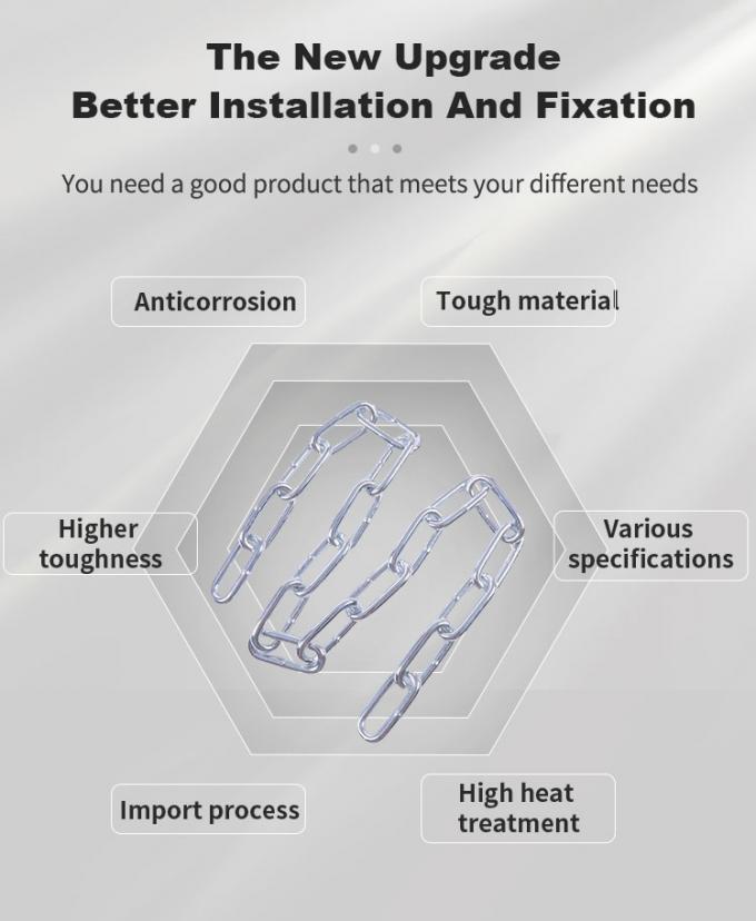 سلسلة حديد رياضية مجلفنة مقاس 7 مم، الأكثر مبيعًا 2