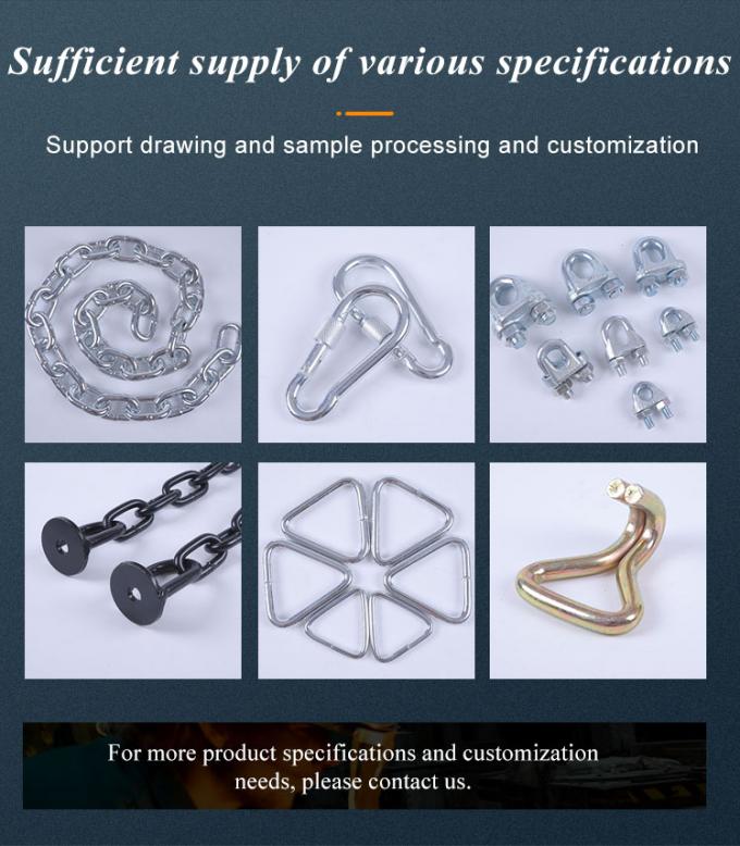 سلسلة حديد رياضية مجلفنة مقاس 7 مم، الأكثر مبيعًا 5