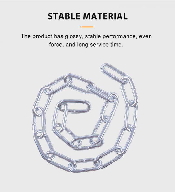 سلسلة حديد رياضية مجلفنة مقاس 7 مم، الأكثر مبيعًا 6