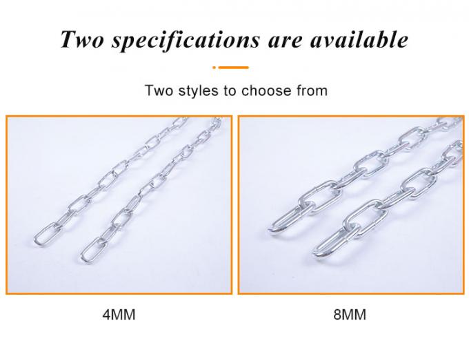 سلسلة حديد رياضية مجلفنة مقاس 7 مم، الأكثر مبيعًا 7