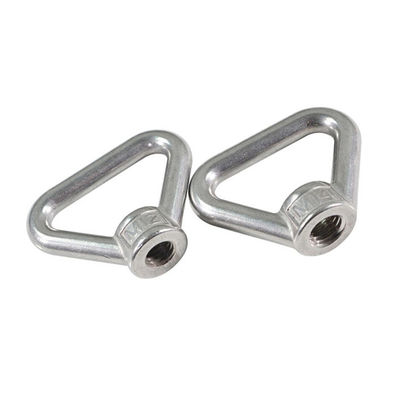 سعر جيد Silvery DIN Standard Stainless Steel Triangle Lifting Nuts for Riggings Durable Design الانترنت
