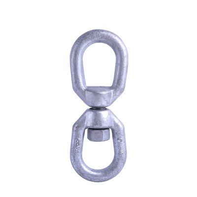 سعر جيد Galvanized Heavy Duty Chain Swivels Eye to Eye for Heavy-Duty Industrial Applications الانترنت