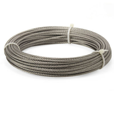 سعر جيد High Tensile Strength 1770MPA 1.6mm Galvanized Steel Wire Rope for Aircraft Cable الانترنت