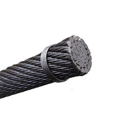 سعر جيد الصف الفولاذ الكربوني m 72B 60 70 80 حبل سلكي مضاد للتواء للرافعة 18X19 كابل عالية الجاذبية الانترنت