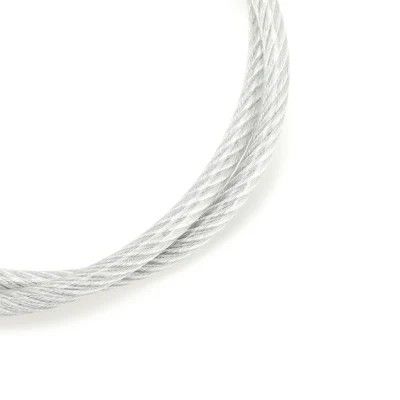 سعر جيد حبال الأسلاك من الفولاذ المقاوم للصدأ المغطاة بالنيلون من الدرجة الصناعية من PVC لظروف قاسية الانترنت
