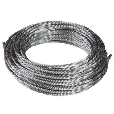 سعر جيد حبل سلكي من الفولاذ المقاوم للصدأ 6x36 IWRC AISI BS ASTM JIS DIN GB قياسي للأحمال الثقيلة الانترنت