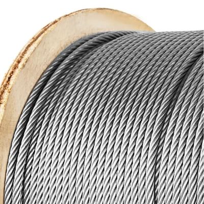 سعر جيد 7x19 316 3mm Blue Strand Marine Fishing Stainless Steel Wire Rope for Hanging Lamp Made الانترنت