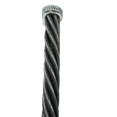 سعر جيد 6x19W FC سلك فولاذي من الألياف الأساسية للحفر / حفر النفط / رفع العمود الانترنت