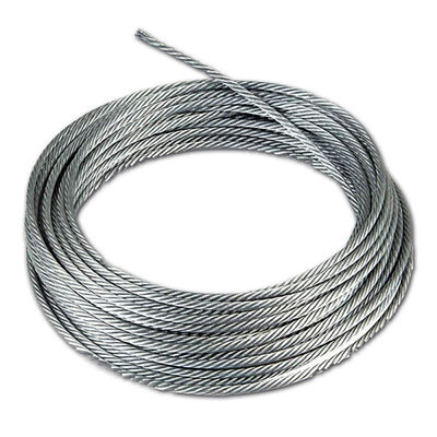سعر جيد 6x26 iwrc/6*26 Compacted Swaged Galvanized Steel Wire Rope 1'' 7/8 '' for Steel Grade الانترنت
