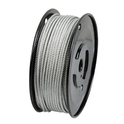 سعر جيد 1/16'' 3/32'' 1/8'' 5/32'' 3/16'' 1/4'' 5/16'' حبل أسلاك ألومنيوم-زنك 1X19 للبناء الانترنت