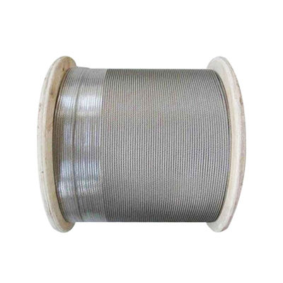 سعر جيد حبل سلكي من الفولاذ المقاوم للصدأ للرفع: 6x19Filler FC، 6x19Filler IWRC، 6x25Fi FC، 6x25Fi IWRC الانترنت