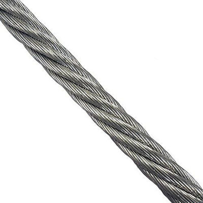 سعر جيد غير سبائك 6X36WS FC 1/16'' 3/32' 1/8' 5/32' حبل سلكي فولاذي لرفع الرصاص الانترنت