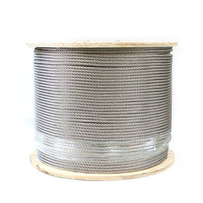 سعر جيد Welding Service Included 1x7 7x7 1x19 7X19 Stainless Steel Wire Rope for Manufactory الانترنت