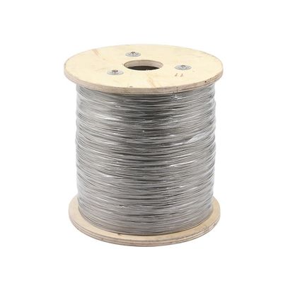 سعر جيد 6X19 FC كابل مجلفن من الفولاذ المقاوم للصدأ سلك حبل فولاذي مطلي بالزنك مع معايير بواسطة AiSi الانترنت