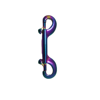 سعر جيد خطاف سريع ملون بألوان قوس قزح للتعليق على سلسلة المفاتيح الانترنت