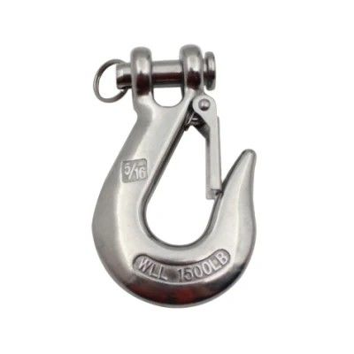 سعر جيد Boat Hardware Rigging 's Water Treatment Forged Steel Crane Hook for Marine Hardware الانترنت