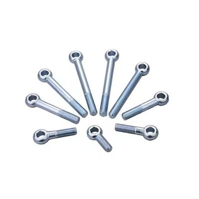 سعر جيد ZINC Finish Carbon Steel DIN444 Eye Bolt with Custom Size and Stainless Steel Ring الانترنت