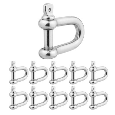 سعر جيد تكنولوجيا الصب الدقيق فولاذ مقاوم للصدأ عالي القوة D Shackle للسوق متصل