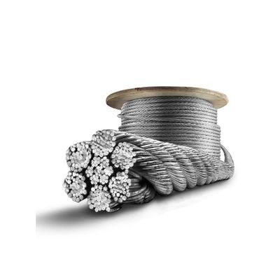 سعر جيد 8mm 10mm 12mm 14mm 14mm 20mm حبل / كابل سلك فولاذي معدني لرفع مع قوة الشد 1570Mpa-2160Mpa في الملف الانترنت