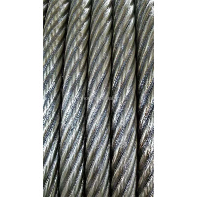 سعر جيد مقاومة الشد الاسمية 1670 ميجا باسكال 8xK19S / 8xK26WS / 8xK31WS / 8xK36WS / 8xK41WS حبل سلكي مضغوط غير مجلفن ومجلفن الانترنت