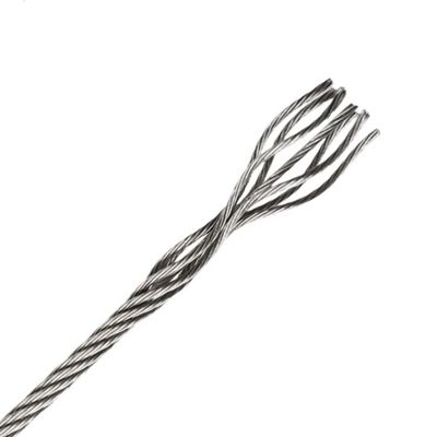 سعر جيد 7X7 Stainless Steel 304 Wire Rope for Building Materials Tolerance ±3% Compliant الانترنت