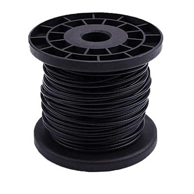 سعر جيد Galvanized Steel Cable Rope PVC Coated Steel Wire Cable 1/8