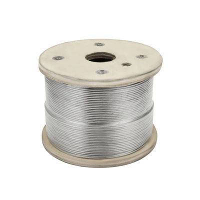سعر جيد 5/32 SS304 316 معدني 3mm 12mm 7X7 سلك الفولاذ الحبل الحبل 2mm 6mm 7mm سلك الفولاذ المقاوم للصدأ الانترنت