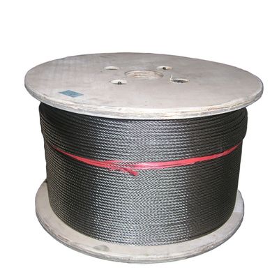 سعر جيد حبل سلكي من الفولاذ المقاوم للصدأ OEM 4 مم، كابل Inox 6x19 FC 316، أطوال الحبال الفولاذية 2000 بكرة أو غيرها الانترنت