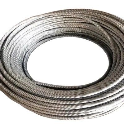 سعر جيد 6X25 6X25fi FC/Iwrc حبل أسلاك الفولاذ المغلف للبناء الانترنت