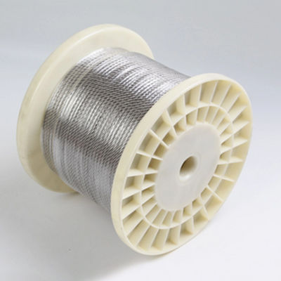 سعر جيد 1كابل غير المقاوم للآثار 7*7 سلك من الفولاذ المقاوم للصدأ ss304 ss316 7x7 C محتوى % 0.08 الانترنت
