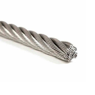 سعر جيد 304/316 Multi Strand Steel Wire Rope for Conveyor Belt Tolerance ±1% 4x19W-WSC 4x31WS-FC Ungalvanized Galvanized الانترنت