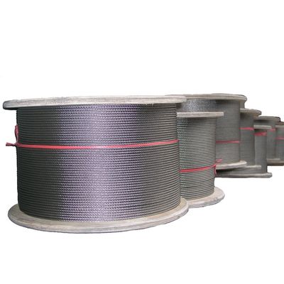 سعر جيد حبل سلكي من الفولاذ المقاوم للصدأ AISI304 304L 316 316L 6 x 7 FC / IWS Inox Cable 1/16