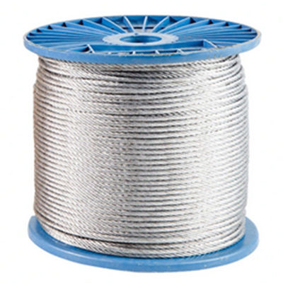 سعر جيد الفولاذ البارد المخصص منخفضة المقترح العام الحبل الكابل الفولاذي الغلفاني 6x12 7FC الحبل الحديدي الفولاذي الساطع الانترنت