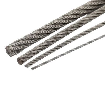 سعر جيد حبل سلك من الفولاذ المقاوم للصدأ معقول 1x7 1x19 1x37 مع OEM مقبول ومحتوى 0.08٪ C الانترنت