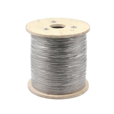 سعر جيد الصف 300 سلسلة قوة عالية 6 * 37 Iwrc 7 * 7 AISI316 سلك الفولاذ المقاوم للصدأ للحبل الانترنت