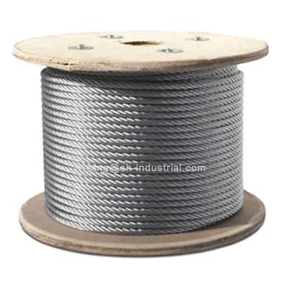 سعر جيد تخصيص AISI304 AISI316 حبال الكابل من الفولاذ المقاوم للصدأ 1x3 1x7 1x19 1x37 لخدمات المعالجة الأخرى الانترنت