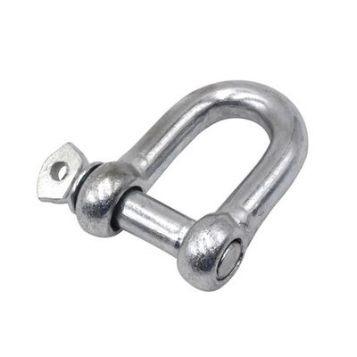 سعر جيد European Type Stainless Steel 304/316 Screw Pin D Shackle for Heavy Duty Applications الانترنت