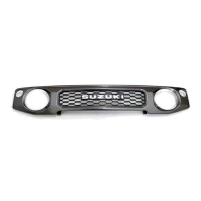 سعر جيد 2018-2021 SUZUKI Jimny 4x4 Offroad Parts Chrocal Grey Grille Mesh Grill with Letters الانترنت