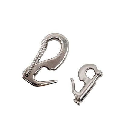سعر جيد Heavy Industry Stainless Steel Spring Open End Sail Snap Hook with OEM Acceptance الانترنت