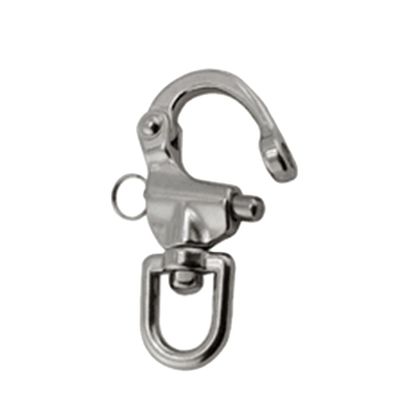 سعر جيد 304/316 Stainless Steel Marine Quick Release Swivel Eye Snap Shackle with Standard Size الانترنت