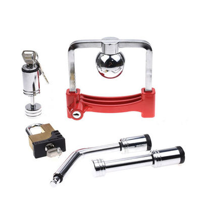 سعر جيد Steel Zinc Alloy and Copper Trailer Locks for Universal Couplers Same Key Hitch Kit الانترنت