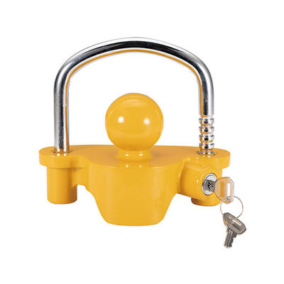 سعر جيد Trailer Hitch Coupling Ball Lock with Steel Zinc Alloy Copper Finish Material الانترنت