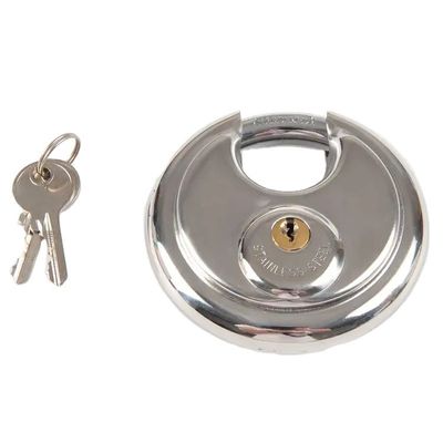 سعر جيد Stainless Steel 50mm Disc Padlock Hitch Lock for Trailers Spare Parts الانترنت