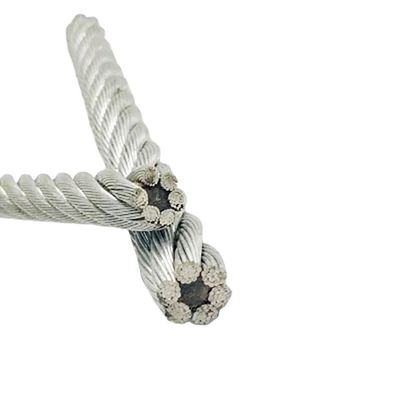 سعر جيد حبل الأسلاك الفولاذية الصلبة 6*37 FC/6X37 FC للرفع والسحب الانترنت