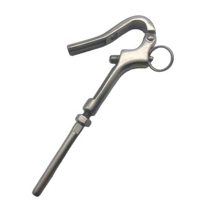 سعر جيد Stainless Steel AISI316 Quick Release Pelican Hook With Swage End And State Of The Art الانترنت