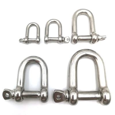 سعر جيد Stainless Steel Screw Pin D Shackles الانترنت