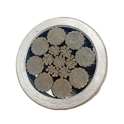 سعر جيد حبل سلكي فولاذي عالي القوة 8x36WS IWRC/FC لرفع الموانئ، تفاوت ±1%، معيار BS الانترنت