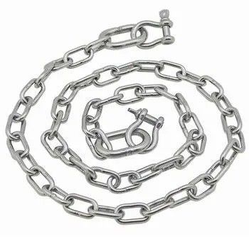 سعر جيد Nonstandard Boat Marine Anchor Chain Anti Corrosion And Long Lasting Option الانترنت