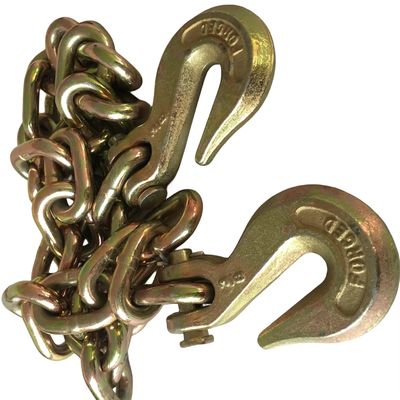 سعر جيد 2t Working Load Limit Zinc Plated G70 Binder Chain With 2 Clevis Grab Hook Guaranteed الانترنت